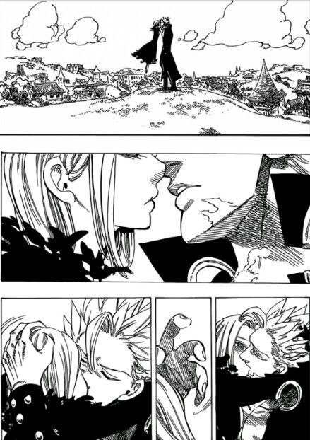 pamelav35's tweet photo. idk if this is fron the real manga but I love them in black and white so cute 😍
#Ban
#Elaine 
#NanatsuNoTaizai 
#SevenDeadlySins https://t.co/Epz8sSN2KH