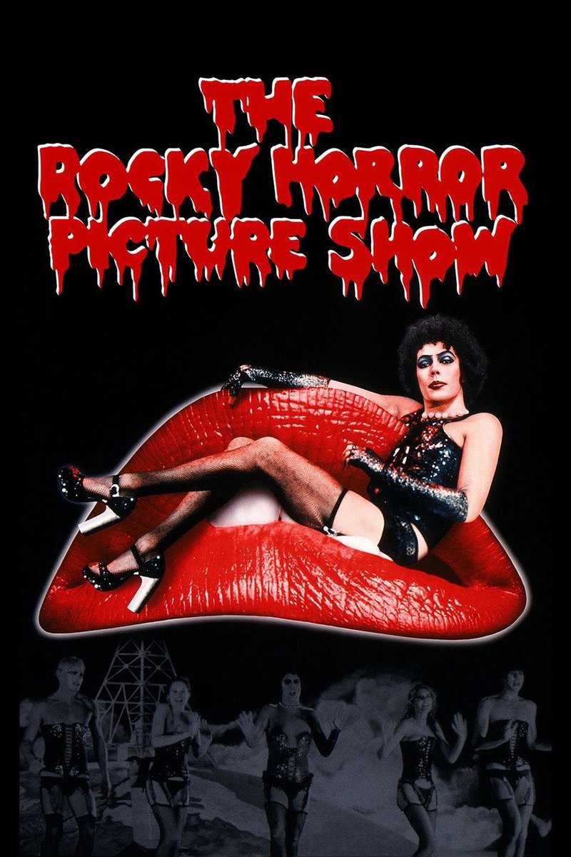rocky horror picture show (1975)so chaotic but i loved every second of it, truly amazing, music and all
