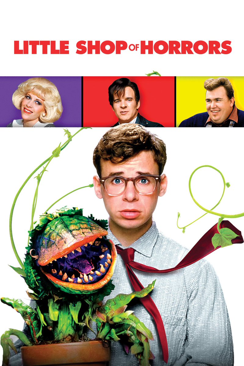 little shop of horrors (1986)similar to rocky horror where it’s pure enjoyment, the music and the cast is great, i love this one so much
