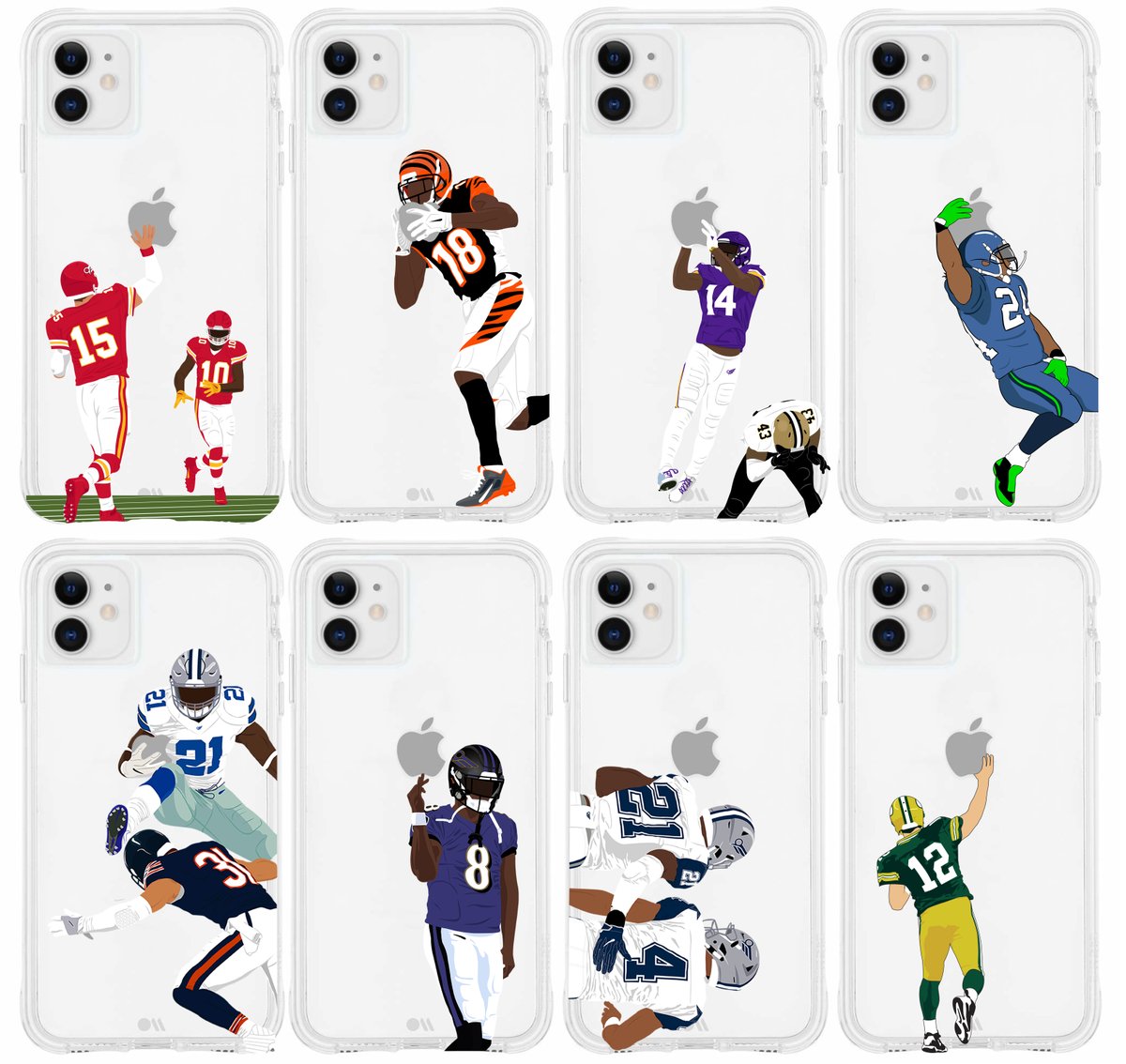 iPhone 12 cases now available 🔥🏈