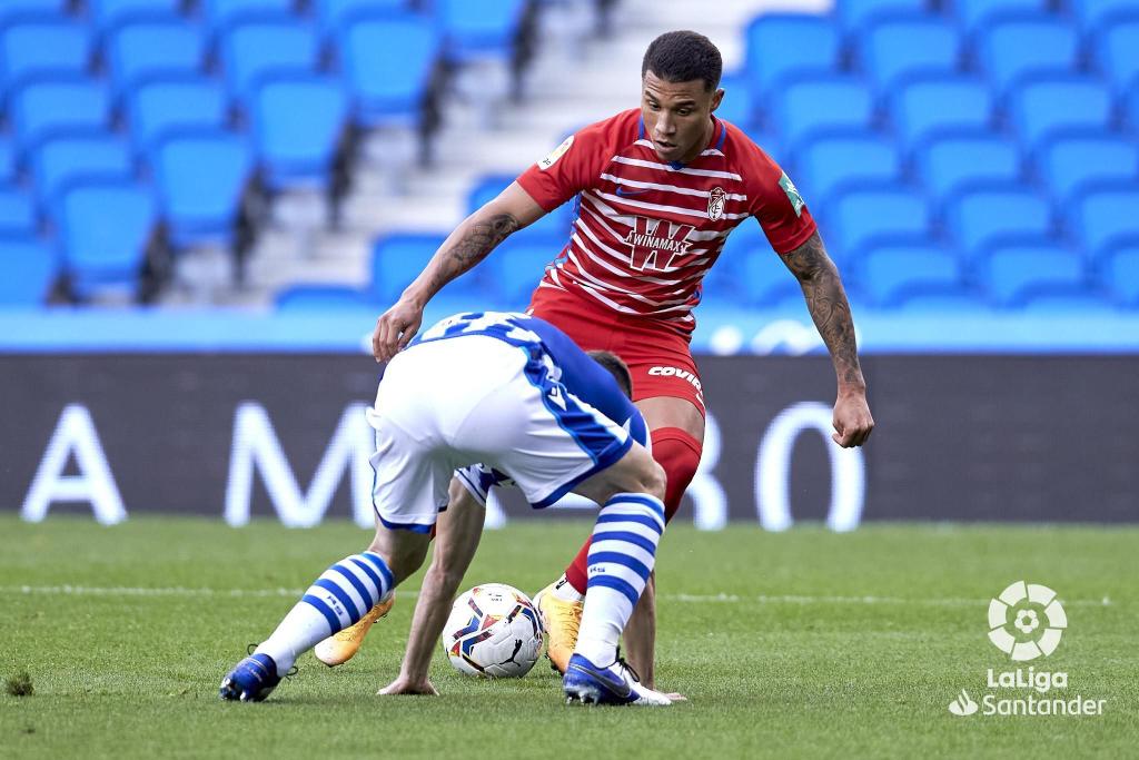 LAPECOSAFUTBOL_'s tweet photo. Finalizado el partido, Real Sociedad 2 - 0 #GranadaCF Espaรฑa #LaLiga ๐ช๐ธ (@YangelHerrera8) Yangel Herrera ๐ป๐ช No fue convocado - Darwin Machis (@Darwin_Machis) ๐ป๐ช FUE TITULAR 90' FALLร UN PENAL ๐ก #VENEX #LAPECOSAFC #RealSociedadGranada https://t.co/sX3j3VulPt