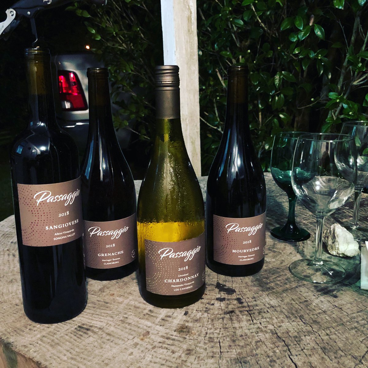 samrstaley's tweet photo. Great evening and conversation with friends on the hillside in #levypark #tallahassee with four great #wines from #passagiowines. https://t.co/eKJdscXBYf