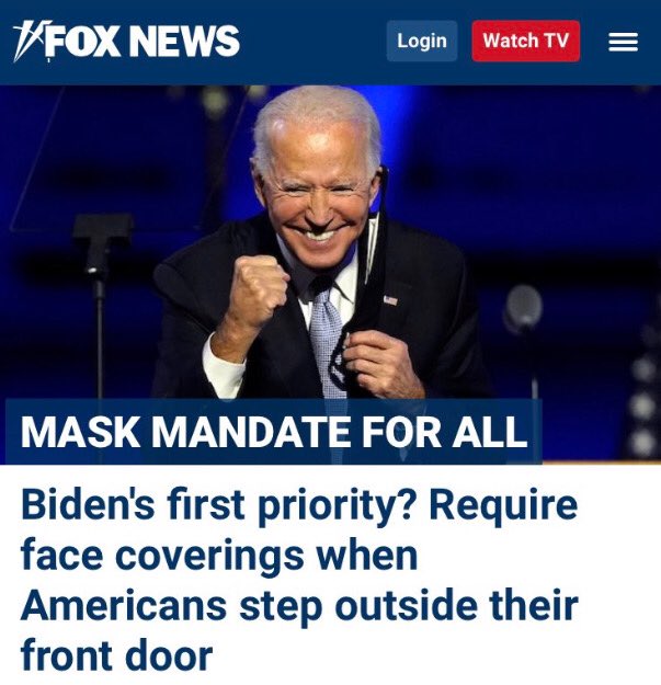 RadioSilentplay's tweet photo. All eyes on COVID-19 Mask plays :
President Elect Biden talks of mandatory Masks
Eyes on Small Cap Mask Plays:
Bottom China Mask Plays:
$LLIT $DYNT $CPHI
Comment Like Share if you think Mask plays will do well in National mandate
#Gotmask #COVID19 https://t.co/KXH0fj4FpR