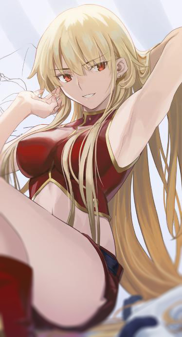 Fate 美しくてカッコ良すぎる女体化ギルガメッシュのイラスト Fate 美しくてカッコ良すぎる女体化ギルガメッシュのイラスト