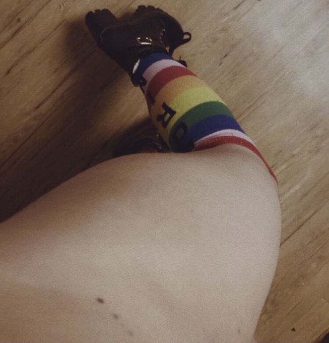 Some day I&rsquo;ll be brave enough to wear these in public, but maybe I&rsquo;ll put some pants on for that 😂 https://t