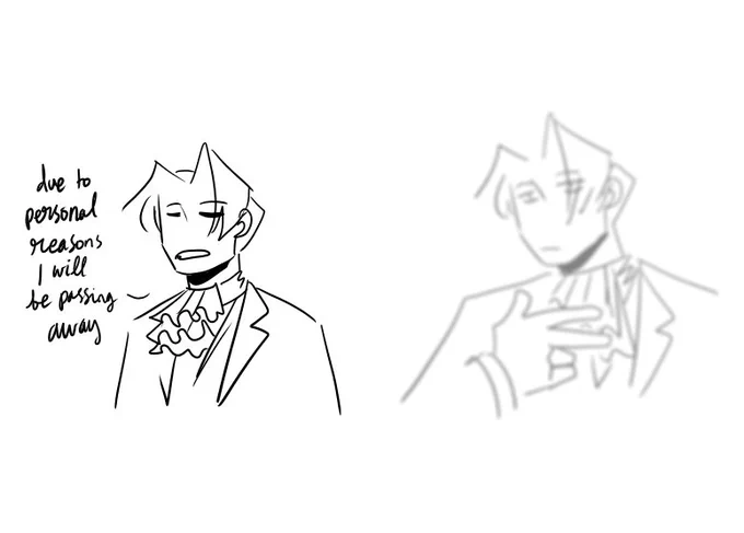 miles deadworth au aka everything is the same exept miles never made it back to america.
#AceAttorney 
a thread!! 