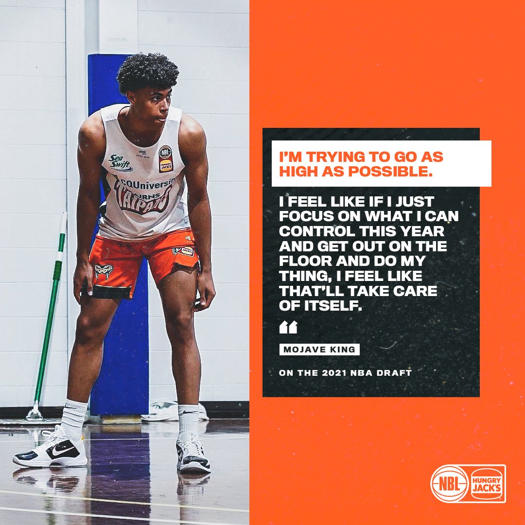 ☁️ SKY ☁️ HIGH ☁️

<a href="/CairnsTaipans/">Cairns Taipans</a>' Next Star, Mojave King (<a href="/Mojaveee/">Mojavee King</a>) is aiming to go as high as possible in next year's NBA Draft.  

Full story ➡️ bit.ly/32qXauU