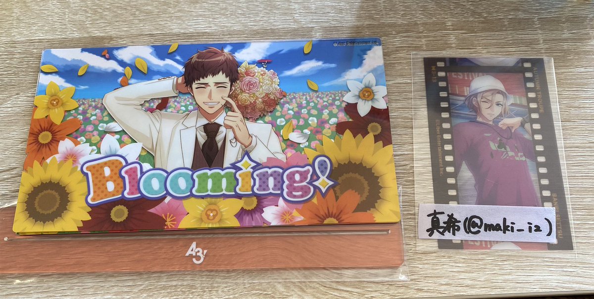 maki_i2's tweet photo. A3! Blooming!アートコレクション

譲:臣
求:万里

郵送での交換になります。
お気軽にお声かけください！ https://t.co/VtjPp1ymT3
