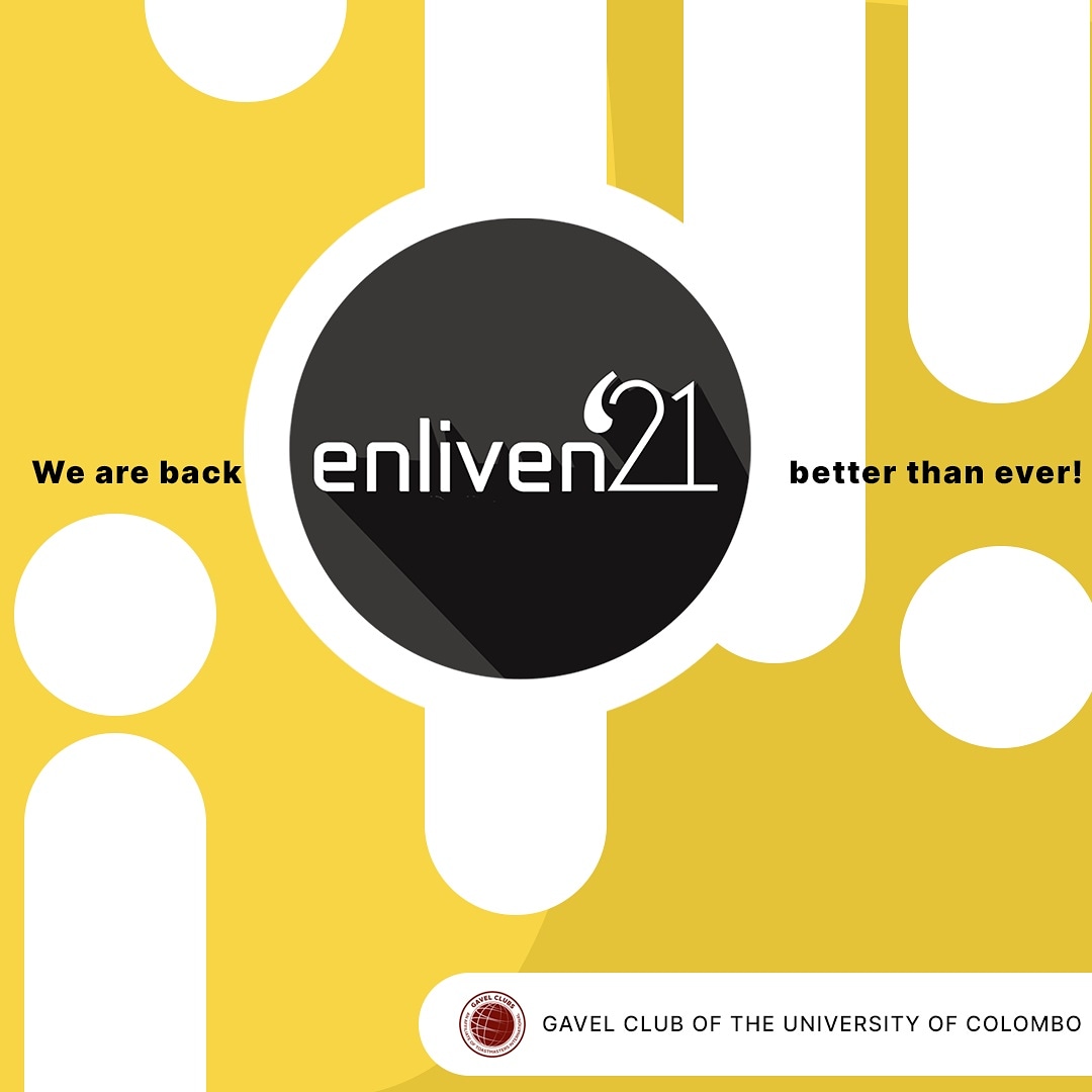 uocgavelclub's tweet photo. Let the game begin!
The much awaited humorous / evaluations battle is back on with a new dimension.
Get ready to witness a yet another crowning moment in speech history!

#Enliven #enliven2021 #humorousspeech #evaluations #allisland #battle #speech #schools #university https://t.co/XQqbd4DsFg