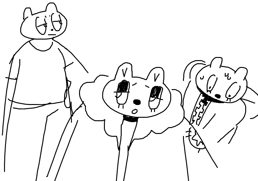 i drew more of them btw, kept the doodles on my priv bc i feel weird about not posting finished art and only posting doodles 