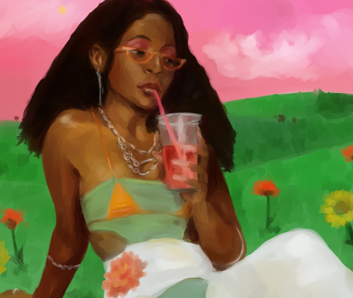 cappucosmic's tweet photo. You mad? #tkaymaidza #tkay #art #digitalart #digitalpainting #painting #youmad #artistsontwitter #artistsoftwitter https://t.co/PfOsV0bc4b