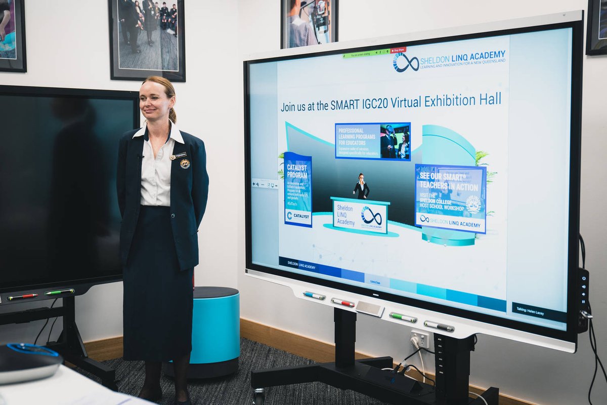 sheldoncollege's tweet photo. Sheldon College educators held three virtual workshops at the free NESA Accredited and AITSL aligned Conference ‘IGC20’ in collaboration with @LINQ_Academy. Read more https://t.co/KI30oJP8u6
#IGC20 #SheldonCollege #SMART #NESA #AITSL #technology #pedagogy #EdTech https://t.co/jVmzbOPns7