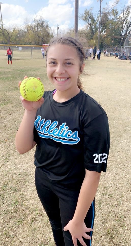 2025 Addison Cassady with the three run  shot over the left field fence today!!! #AsAllDay