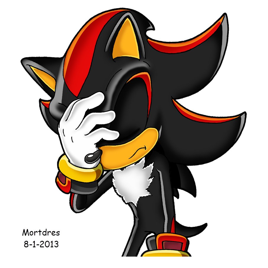 Kunle Sanders on X: Shadow the Hedgehog's reaction of Sonic punching Amy  Rose (from Sonic the Hedgehog series)  / X