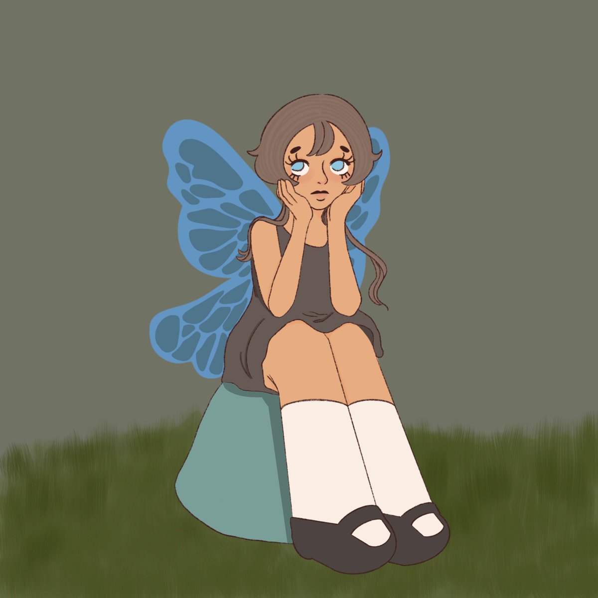 soulzeross's tweet photo. inspired by the butterfly garden !! one of my favorite books rn 🥸🤍 https://t.co/y6w8SMsROb