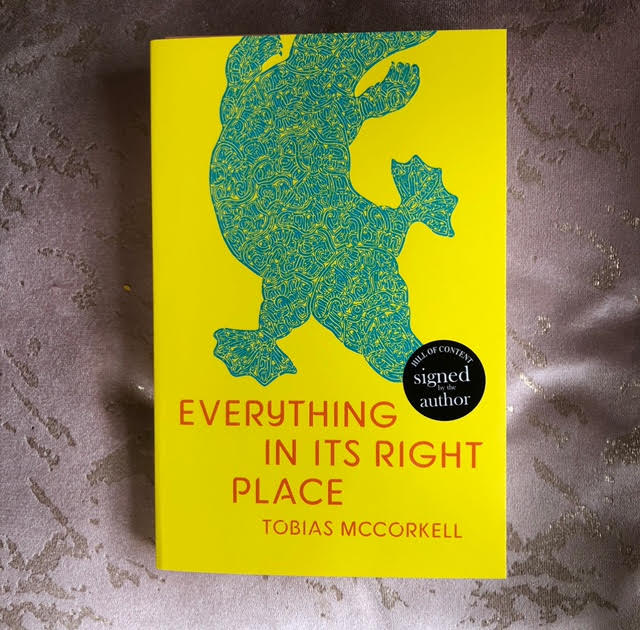 Also looking forward to Everything in its Right Place by Tobias McCorkell  @MccorkellTobias  @transitlounge2 Coburg, Melbourne. Ford McCullen is growing up with his mother Deidre and his Pop and Noonie in 'The Compound', a pair of units in the shadow of Pentridge prison.