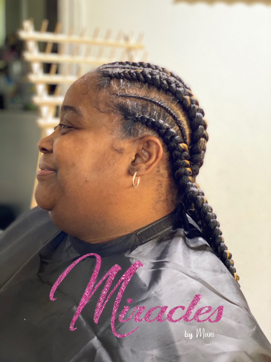 theMword_'s tweet photo. 5 Big Feed-ins with 4 Minis🥰
Braids By Me
•
•
•
#dmvstylist #pgcountybraider #happyclientshappyme #miracleguru #miracleworker #appointmentsavailable #comegetyourmiracle #onyourcampus #wigconstruction #sewin #feedin #customcolor #silkpress #bundlesavailable https://t.co/20WXrlX7S4