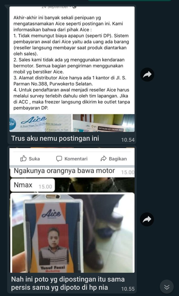 aslamisme_'s tweet photo. Guys, Info penipuan @DivHumas_Polri @LaporPenipuan 

Lokasi Kejadian: Ds. Ngareanak, Boja, Kendal

korban: nyokapnya cewe ane

yang daerah jawa tengah hati hati ya 

tolong bantu share biar ga ada yang ketipu lagi https://t.co/O6OcdB0ceO