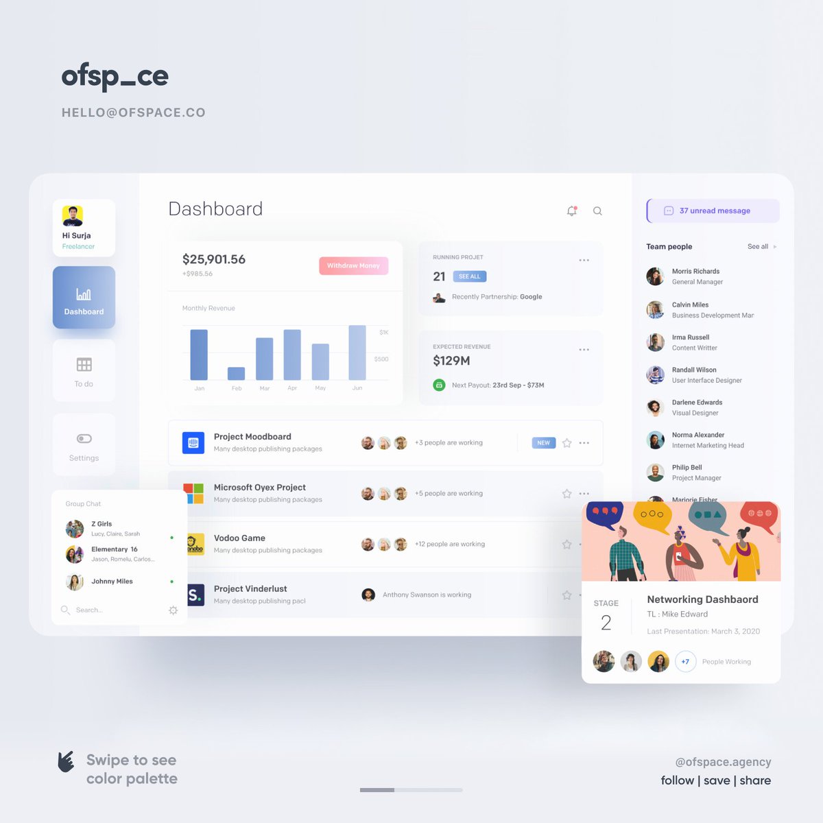 ofspaceagency's tweet image. App_Design: Task Management!
Project Enquires: hello@ofspace.co
#designagency #brandidentitydesign #uxtheory #uiuxdesigner #designtrends #ui__ux #graphicdesign #dribbblers #behance #userexperiencedesign #uiuxdesign #uxbeginner #uibeginner #userexperiencedesigner #productdesigners