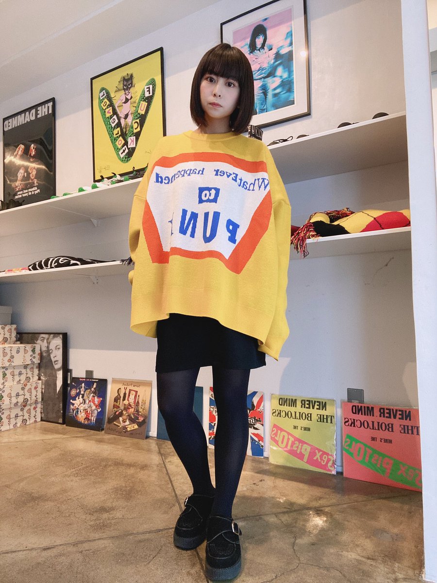 ニット㉿ 名作 Jamie Reid Knit Pullover kEP7u-m97518405499 カラー