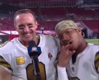 BleacherReport's tweet photo. Jameis ate the W again 😂 @brgridiron https://t.co/URyQrHnfZW