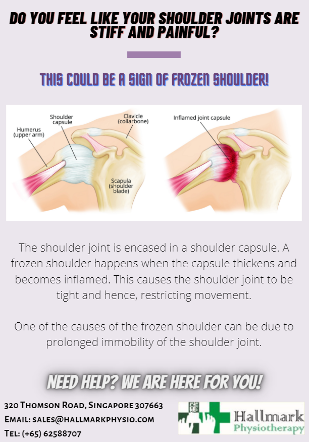 HallmarkPhysio's tweet image. Do you feel like your shoulder joints are stiff and painful? Come and consult us now!