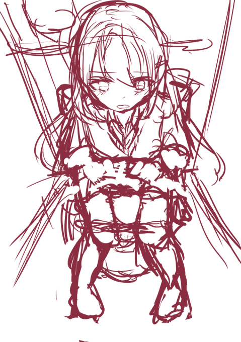 ラフの時点でエチチチチチ 