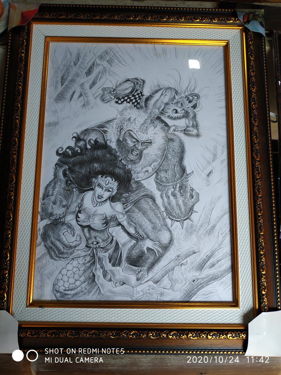 Yos5Ku's tweet photo. @NenekLoso @WagimanDeep212 Bismillah.
Siap terima jasa gambar : illustrasi &amp; foto diri BW (Hitam Putih)
Media ; Kertas, Konte, Pensil 8B
Ukuran ; A3
Pigura (non kaca) Rp. 750.000,-
Ukuran ; A4
Pigura (non kaca) Rp. 650.000,-
Pigura double linen (contoh 👇)
TANPA PIGURA
A3 : Rp. 650.000 A4 : Rp. 550.000 https://t.co/2pQE9e4OSB