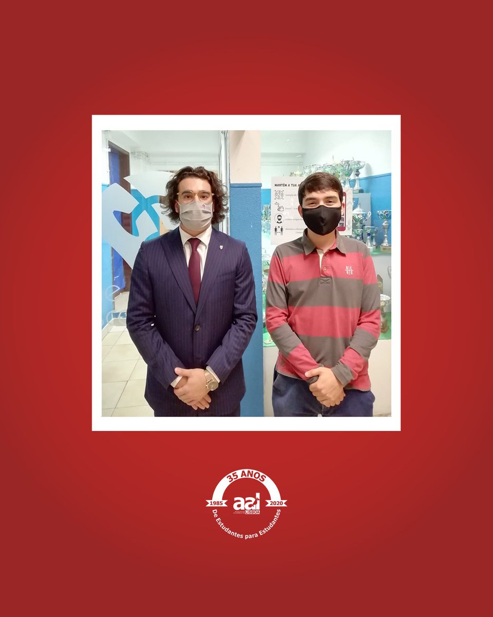 No passado dia 29 de outubro, estivemos presentes na Cerimónia de Tomada de Posse da Associação de Estudantes do Instituto Superior de Contabilidade e Administração de Lisboa. Votos de um próspero mandato ao Presidente da Direção, Pedro João Longo, e a toda a sua equipa. #aal