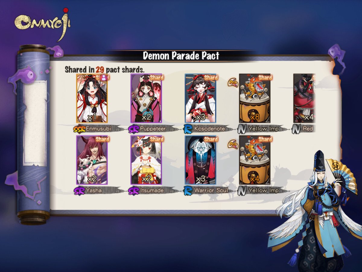 MmouseJj's tweet photo. Share Onmyoji Screenshots https://t.co/zmpm1YD7jn