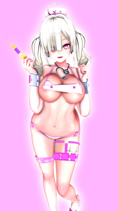 すこやかナース水着 #COM3D2 