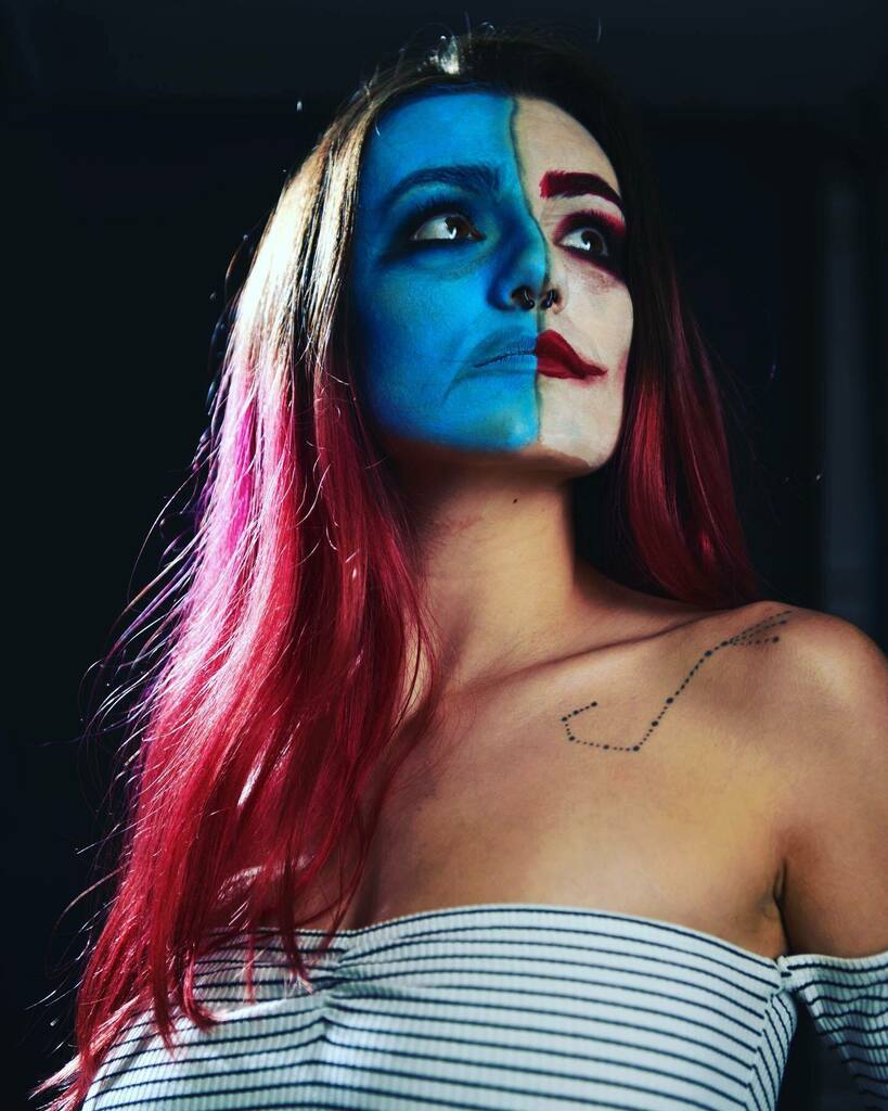 Altiva modelo @bianca_cb58 y maquíllate de <a href="/yaizasq/">Yaizasq</a> #retrato #arlequin #portrait #fotografiaretrato #portraitphotography #color