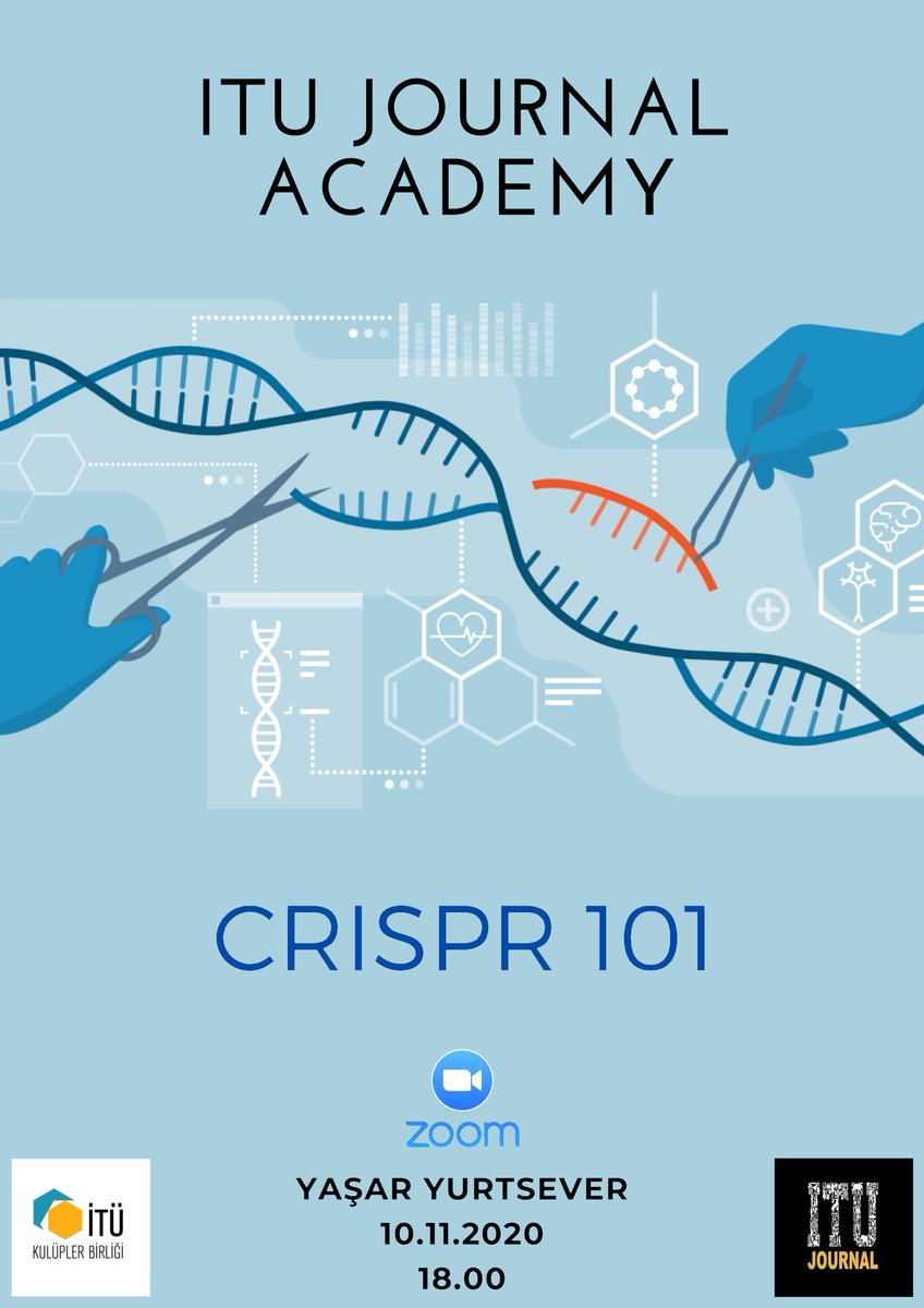 itujournal's tweet photo. İTÜ Journal Academy başlıyor 🌠

Kulüp üyelerimizden Yaşar Yurtsever  Nobel ödülü kazanan CRISPR gen düzenleme teknolojisinde Cas9 enzimini ve diğer enzim türlerinin mekanizmalarını içeren sunumunu yapacak. 

Tüm bilimseverleri 10 Kasım Salı 18.00'de bekliyoruz 🧬

Link 👇 https://t.co/rrDC0v28jF