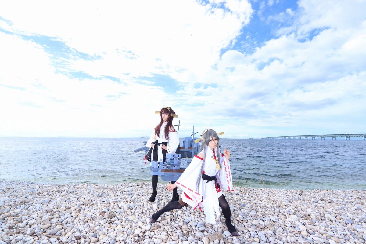 MIZ@艦これ撮影したい (@miz_kos) on Twitter photo 超暑い中頑張ってロケした艦これ!
この日のために艤装2個作りました(*´▽`*)
榛名、レタッチ:忠犬ここさん <a href="/chuken_coco/">忠犬ここ⁺ ੯‧̀͡໒꒱ 🐾ストフェス!!とみせかけて神戸まつり</a>
金剛:Maryさん @aris_cos25 超暑い中頑張ってロケした艦これ!
この日のために艤装2個作りました(*´▽`*)
榛名、レタッチ:忠犬ここさん <a href="/chuken_coco/">忠犬ここ⁺ ੯‧̀͡໒꒱ 🐾ストフェス!!とみせかけて神戸まつり</a>
金剛:Maryさん @aris_cos25