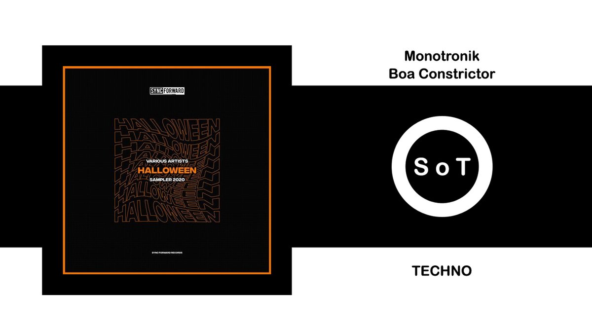 SoundsOfToma's tweet photo. Monotronik - Boa Constrictor (Original Mix) [Techno] [Sync Forward]

Listen it on YouTube ☞ https://t.co/cbWDqhzrcm

#monotronik #boaconstrictor #originalmix #syncforward #techno #hardtechno #technoculture #melodictechno #acidtechno #technomusic #technomix #beatport https://t.co/uV8ZM5NmzL