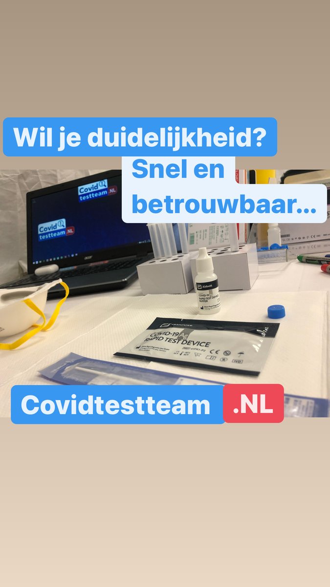 All4EventsNL's tweet photo. #covidtestteam #ookoplocatie #knokkentegenhetvirus #ziekemensenhelpen #Medicals4Events https://t.co/z5d3MnJtzZ