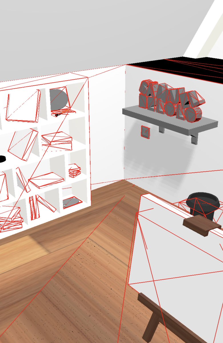 samuelbelolo's tweet photo. Playing with HCAD convex decomposition &amp; Cannon (see letters) https://t.co/P5UTh6Y7zI