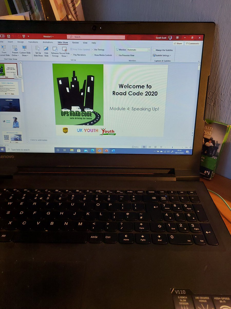 gstarspirit's tweet photo. Getting ready to deliver #UPSROADCODE virtually to learners' at ACT Training Facility with @youthcymru @UPS @UKYouth  #StaySafe #nomobilephones #nodistractions #UPSRoadCode https://t.co/7MhhJVaaEt