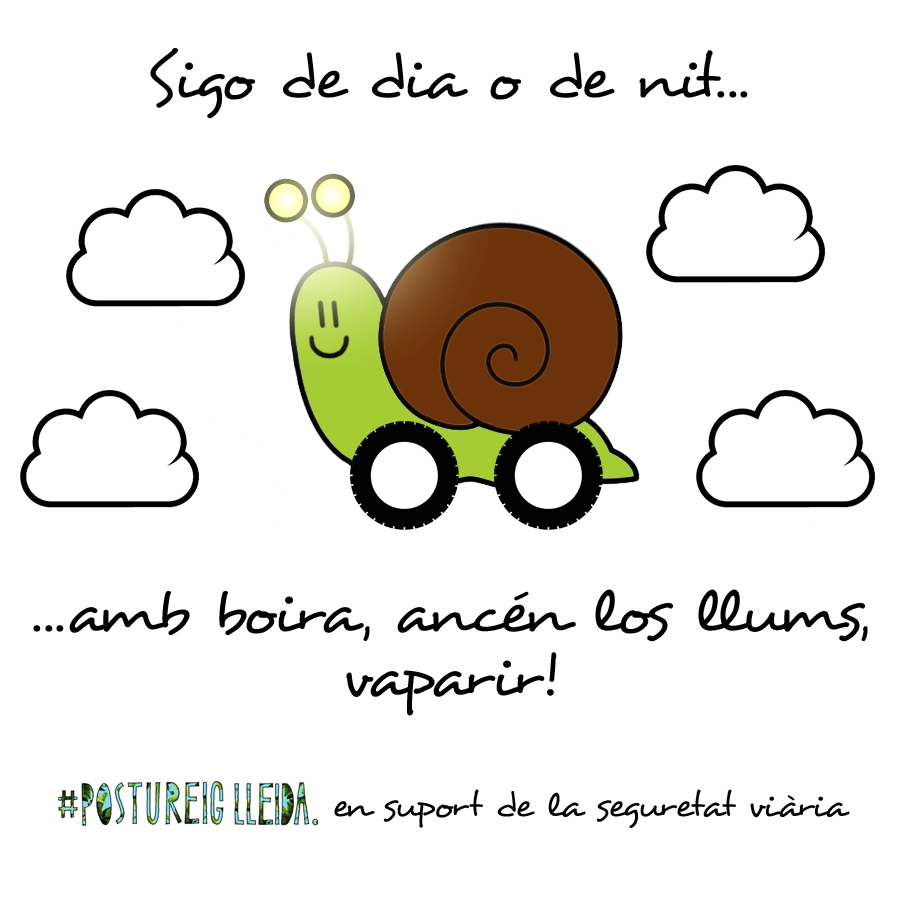 PostureigLleida's tweet photo. Torna la boira i cada any va bé fer aquest recordatori... #ILoveBoira, sí... però a la carretera, paraconteu i anceneu los llums!!! Apliqueu-ho i ajudeu a difondre! #SeguretatViària https://t.co/uGUOn5jGSS