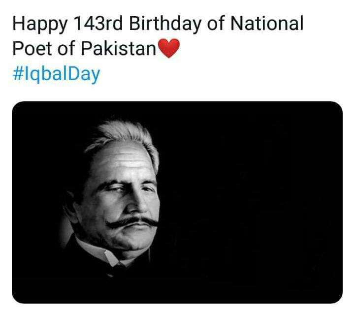ichbinabdullah's tweet photo. When truth has no burning, then it is philosophy, when it gets burning from the heart, it becomes poetry
#IqbalDay2020 #IqbalDay #Iqbal https://t.co/JpVqbLBTWz