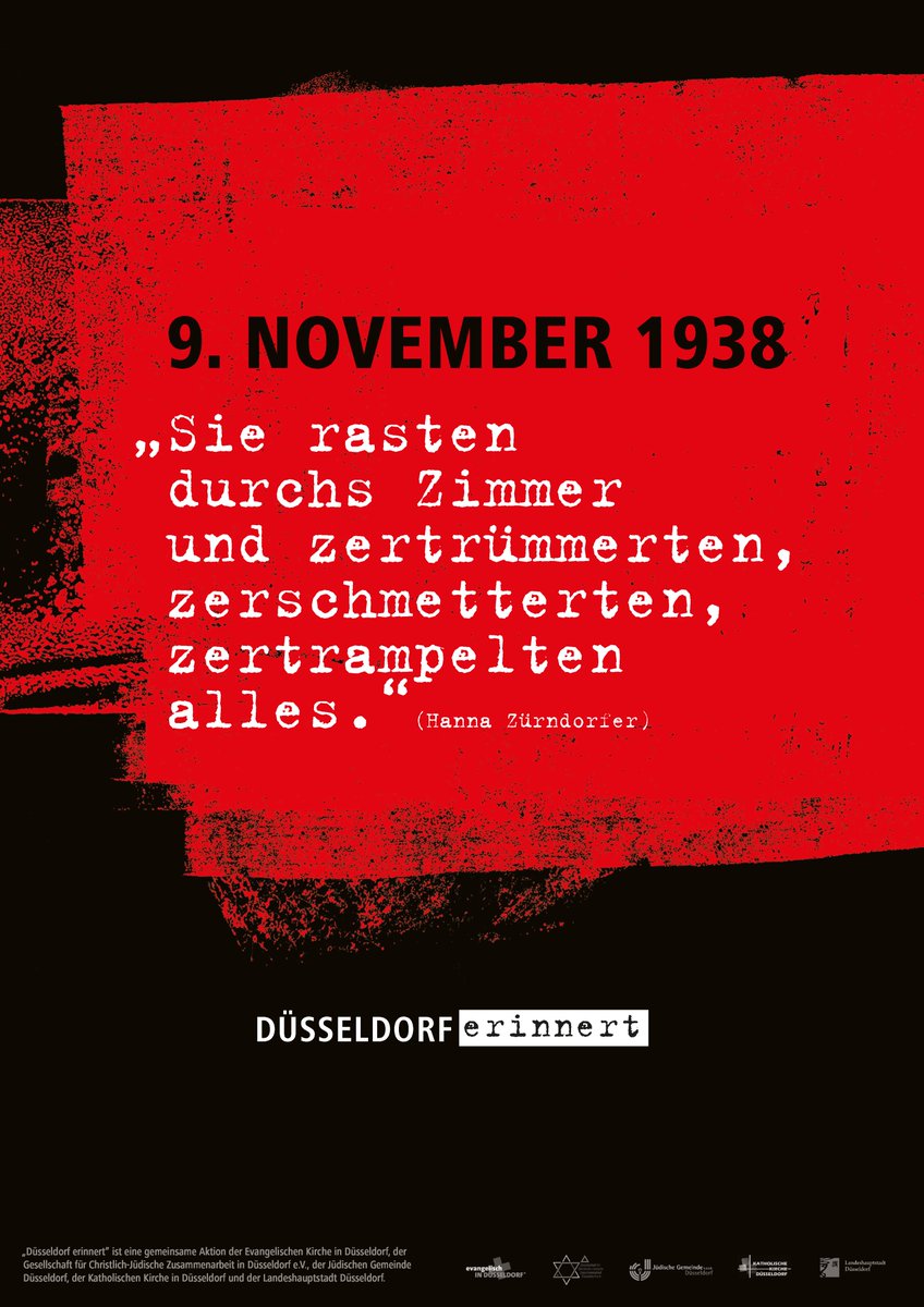f95's tweet photo. Wir unterstützen die Plakataktion "Düsseldorf erinnert".

👉 https://t.co/XfYIL1jqGw

#f95 | 🔴⚪️ | #NieWieder https://t.co/hrfeDNYRuD