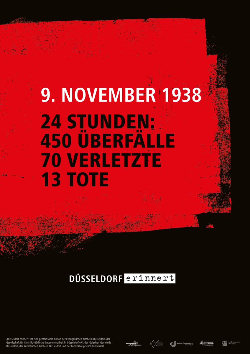 f95's tweet photo. Wir unterstützen die Plakataktion "Düsseldorf erinnert".

👉 https://t.co/XfYIL1jqGw

#f95 | 🔴⚪️ | #NieWieder https://t.co/hrfeDNYRuD