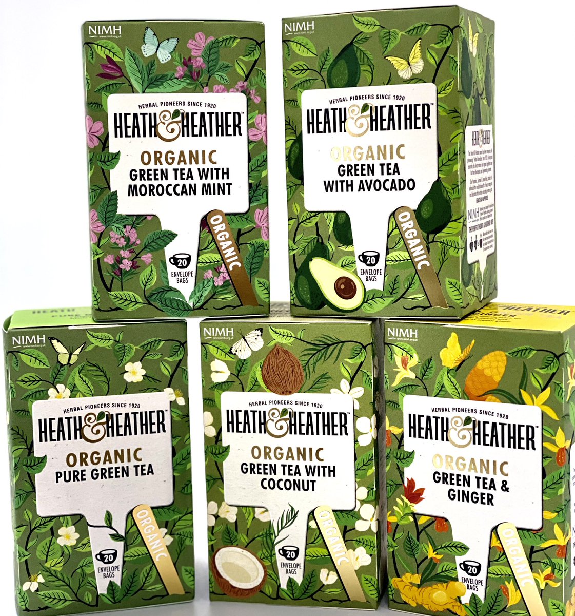 Green tea  has a powerful ability to increase the number of regulatory T-cells in the immune system.@Heathandheathertea have a selection of green teas:
-Green Tea and Moroccan Mint 
-Green Tea and Avocado
-Pure Green Tea 
-Green Tea and Coconut 
-Green Tea and Ginger