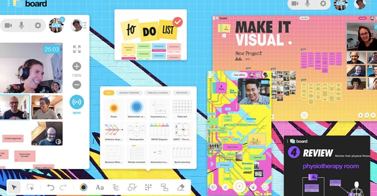 💻 Pour rompre avec la monotonie des #réunions, les rendre plus efficaces et ludiques, <a href="/KlaxoonFR/">Klaxoon, a Wrike company</a> a développé plusieurs outils #digitaux pour pallier les suppressions de réunions physiques. 
Découvrez Board sur notre blog ➡️ bit.ly/3k6aBXi
