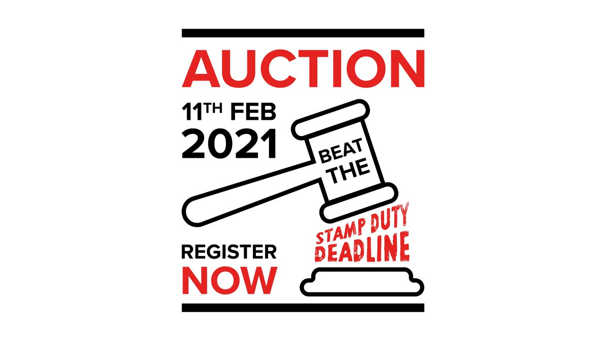 Calling all professional executors/solicitors with Grants of Probate delayed to the New Year - enter your client's property in our Feb 11th online auction and avoid the March 31st Stamp Duty Deadline. Exchange on the day, completion by the 1st March. #probate #stampduty