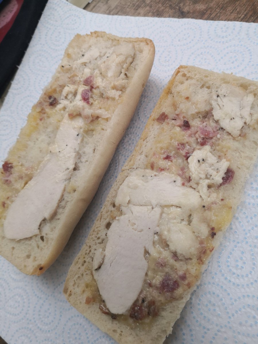 sarshump's tweet photo. @Tesco Chicken, cheddar and bacon panini... I'm sorry but where is my filling? 🤷🏻‍♀️ Is this how they should look? https://t.co/VqWmBdr1hP