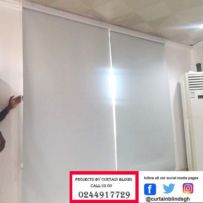 CurtainBlindsGh's tweet photo. Bolt's office Accra, used roller blinds. Suits perfectly π.
Call or WhatsApp 0244917729
#WindowBlinds #Blinds #InteriorDeco #RethinkYourSpace #CBRethinkYourSpace #Painting https://t.co/Q9BtGZlyq8