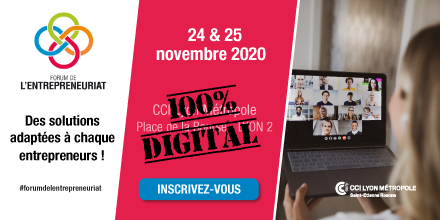 tribunedelyon's tweet photo. 📣 Vous êtes créateurs, repreneurs ou dirigeants de TPE/PME-ETI ? Participez au Forum de l'Entrepreneuriat les 24 et 25 novembre 2020 !
👉 Pour en savoir plus et vous inscrire à cette édition 100% digitalisée : https://t.co/g3ZaDrPs7o
#FDELYON #Partenariat https://t.co/wqzgSzGBiP