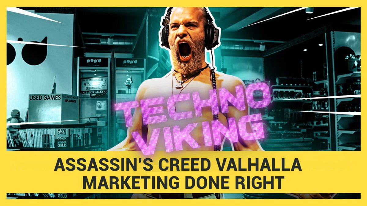 BloodyGoodRev's tweet photo. This is Marketing Done Right: The #AssassinsCreedValhalla + Techno Viking videos by @GameManiaBE 💛💚

Check them out here:
https://t.co/wCLTcb3h9c https://t.co/rXzAZYcgpf