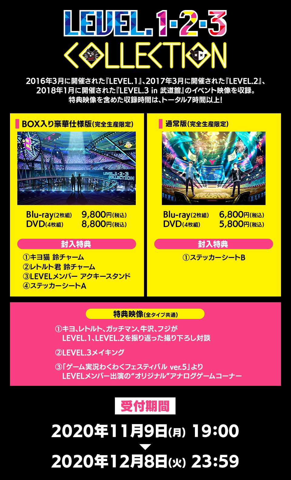 キヨ・レトルト DVD LEVEL 1・2・3